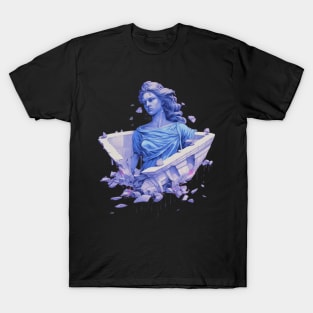 Summer Vaporwave Cyberpunk Girl T-Shirt